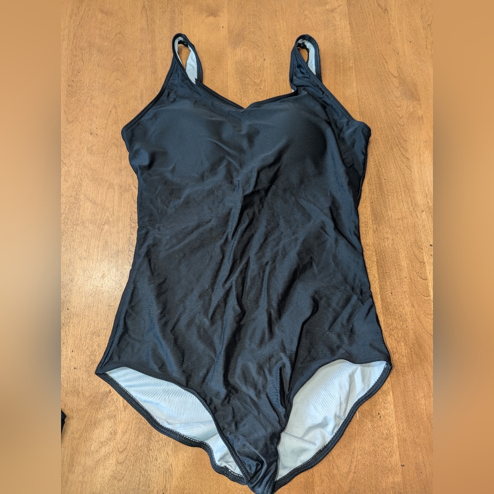 3/$14 NWOT One Piece Black Swimsuit